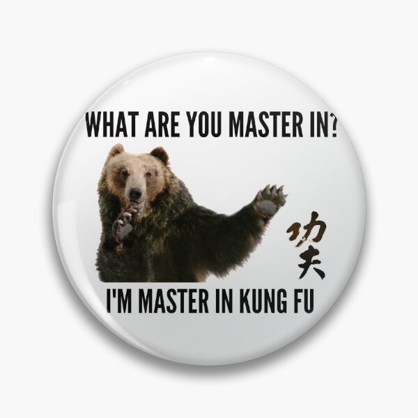 Item preview, What are you Master in? Kung Fu Bear designed and sold by karyunglau.