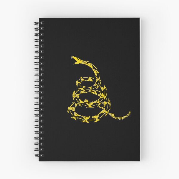 Item preview, Gadsden Flag Snake Black and Yellow Libertarian designed and sold by NoveltyMerch.