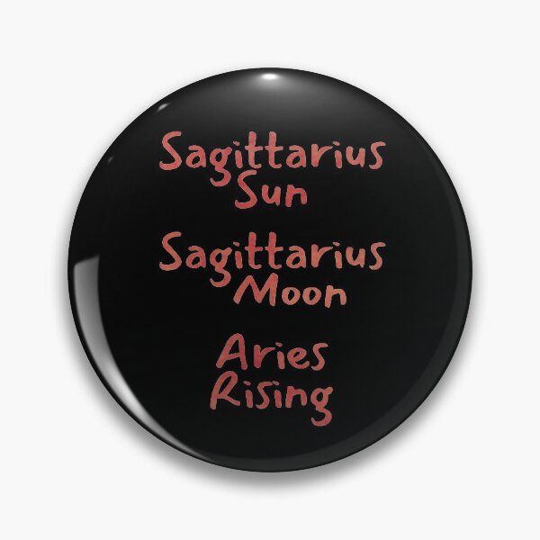 Item preview, Sagittarius Sun Sagittarius Moon Aries Rising Text designed and sold by leomooncreates.