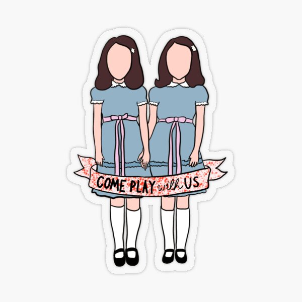 "Twins" Sticker by kelseidoodles Redbubble