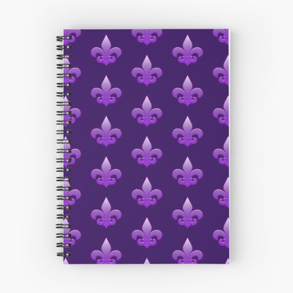 Item preview, Purple Fleur De Lis designed and sold by Lil-.