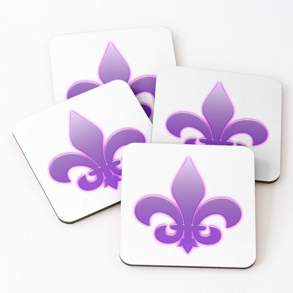 Item preview, Purple Fleur De Lis designed and sold by Lil-.