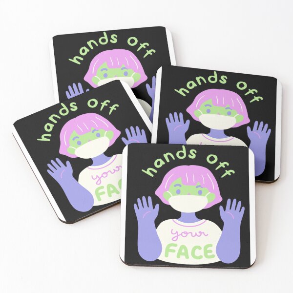 Item preview, HANDS OFF YOUR FACE designed and sold by findsbyjune374.