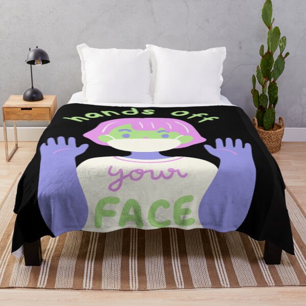 Item preview, HANDS OFF YOUR FACE designed and sold by findsbyjune374.