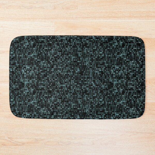 Item preview, binary code on black background designed and sold by Orderposter.