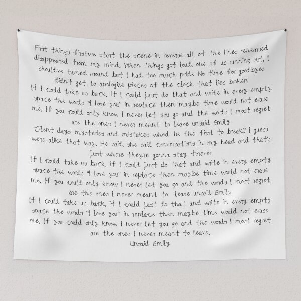 Item preview, Words "I love you" in Replace designed and sold by Disnerd101.