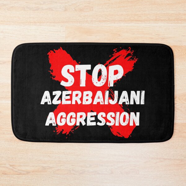 Item preview, Stop Azerbaijani Aggression Artsakh Strong Armenia designed and sold by MoMasry.