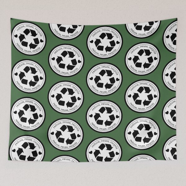 Item preview, Reduce, reuse, recycle  designed and sold by Heather  Hinson.