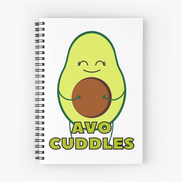 Item preview, Avo-cuddles- avocado cute designed and sold by priyankajustine.