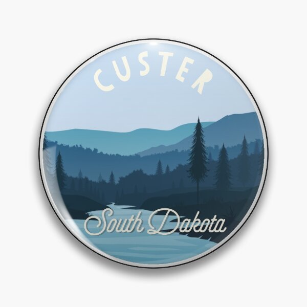 Item preview, Custer, South Dakota designed and sold by InvestingRoad.