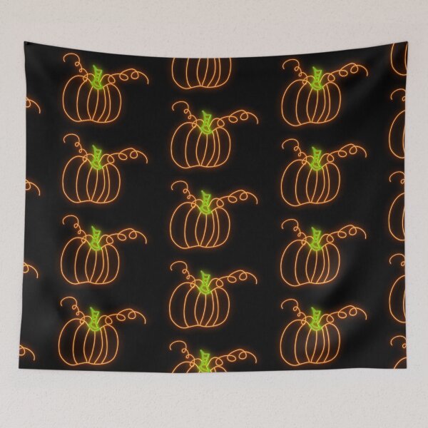 Item preview, Pumpkin orange and green neon  designed and sold by A. Love.