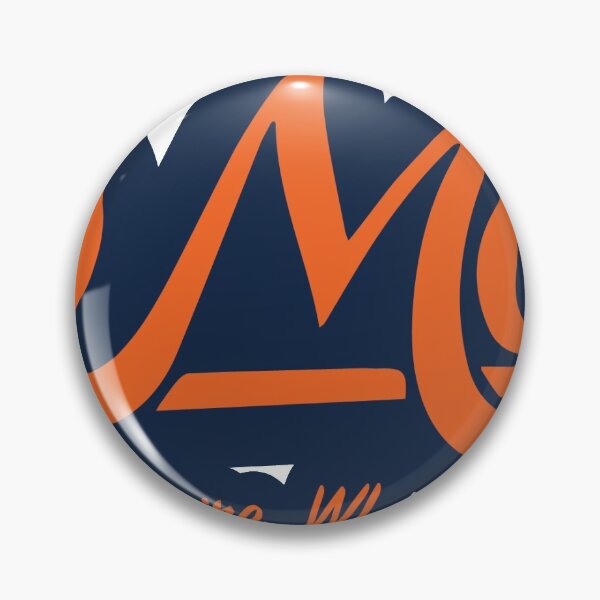 Item preview, Outline Logo Navy Orange designed and sold by ChipMagnetSalsa.