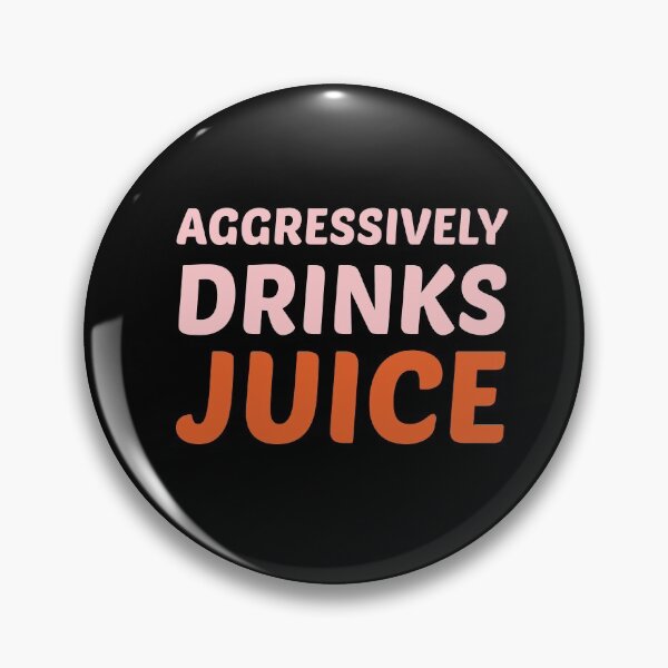 Item preview, Aggressively Drinks Juice , Cute Gift For Juice Lovers designed and sold by awesomedraw.
