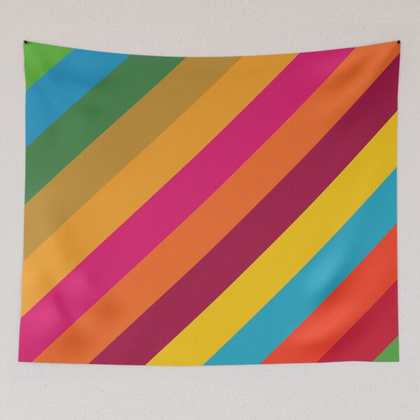 Item preview, sloped color stripes designed and sold by greatnorris.