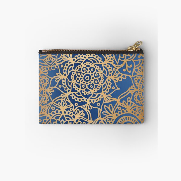 Item preview, Blue and Gold Mandala Pattern New 2020 designed and sold by Julie Erin Designs.