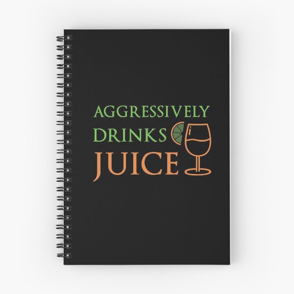 Item preview, Aggressively Drinks Juice , Cute Gift For Juice Lovers designed and sold by awesomedraw.