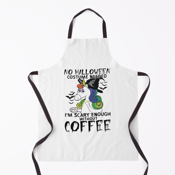 Item preview, No Halloween Custume Needed Im Scary Enough Without Coffee designed and sold by printify.