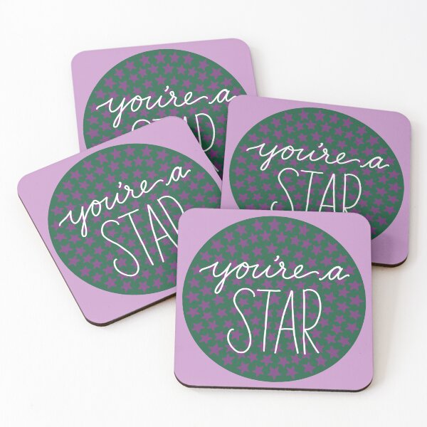 Item preview, You’re a Star Calligraphy Lettering designed and sold by Gold Star Creative.