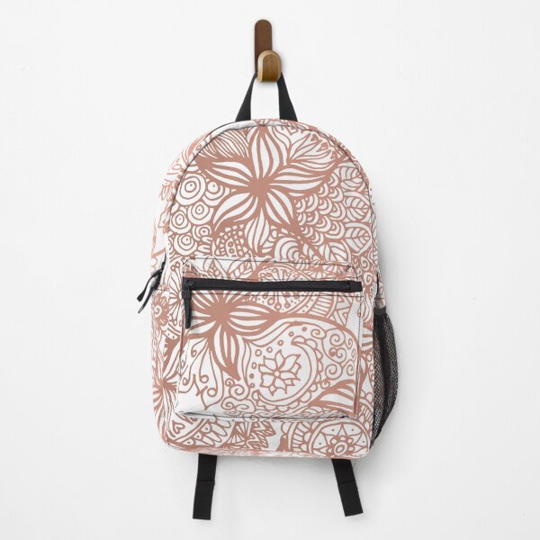 Item preview, Rose Gold Floral Doodles designed and sold by Julie Erin Designs.
