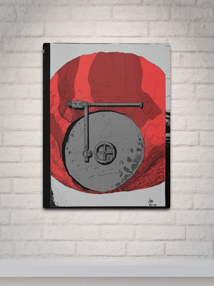 Copy of SCP 049-J: Framed Winter Metal Print for Sale by Hermesserpent