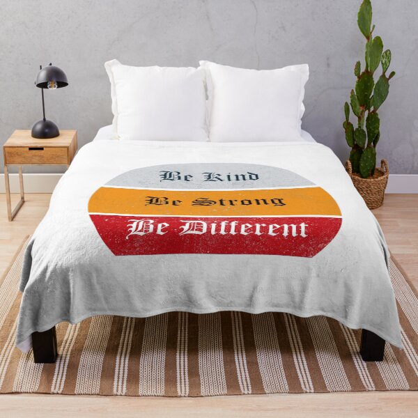 Artikelvorschau, Sei nett, sei stark, sei anders Vintage, Geschenk für Mädchen und Jungen entworfen und verkauft von Soukainadesign.
