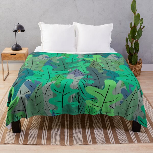 Item preview, Tropical Spring Green Leaves designed and sold by Vector Scout Lab.