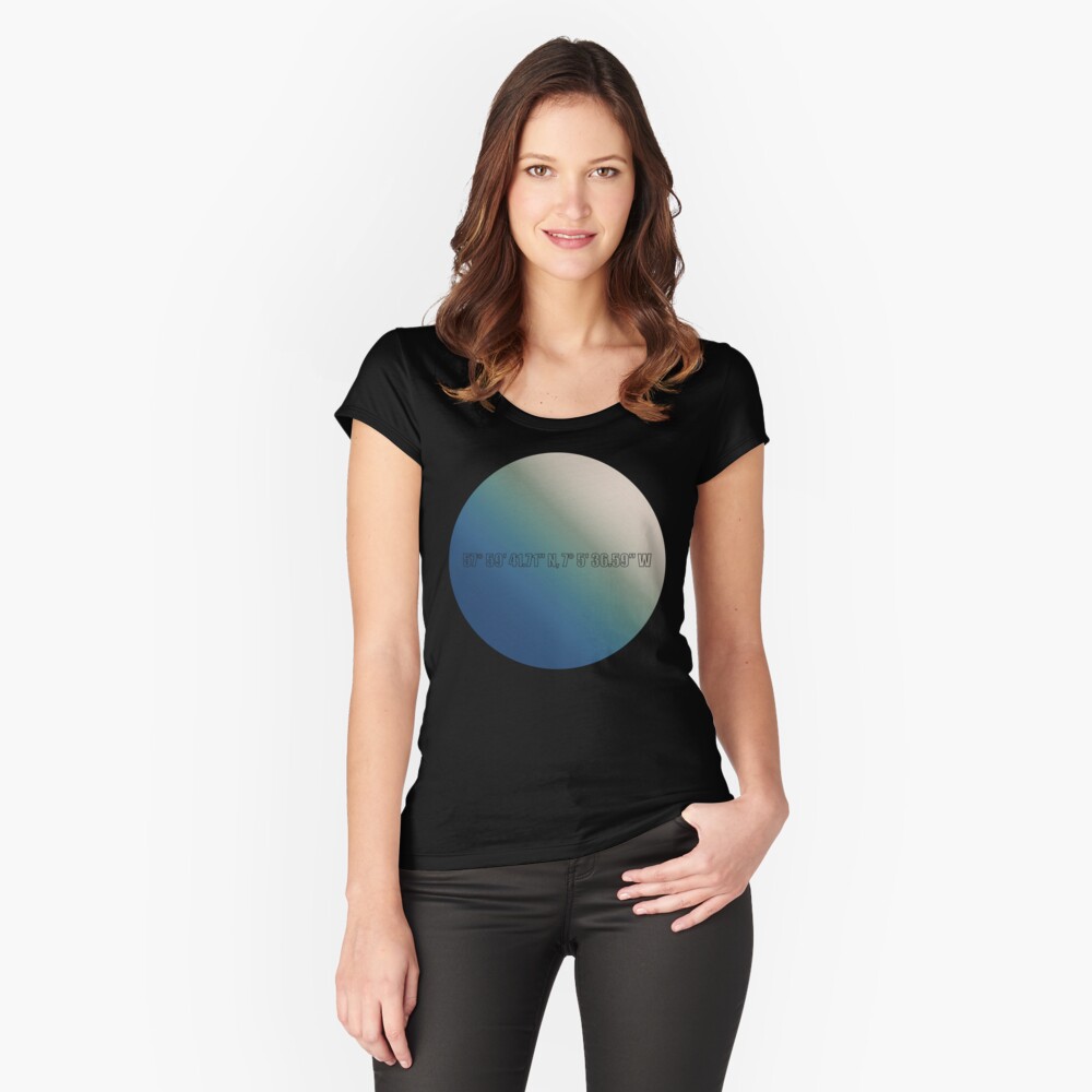 Item preview, Fitted Scoop T-Shirt designed and sold by TheRandomFactor.