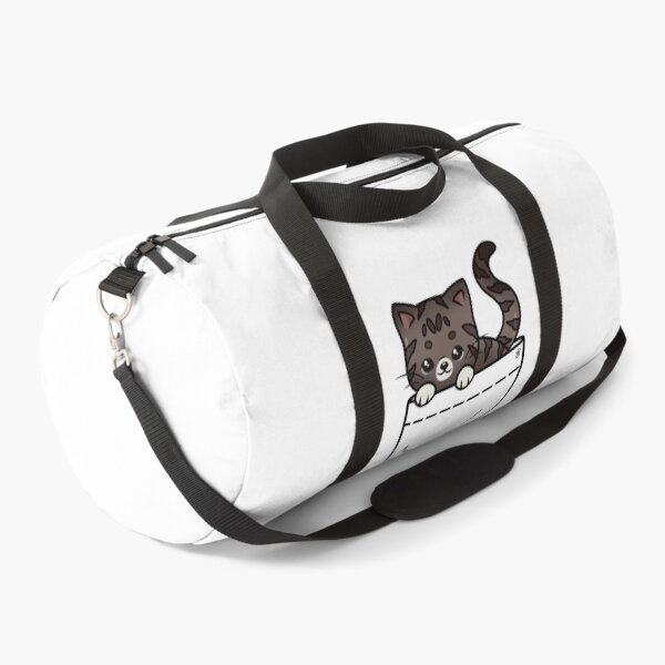 Item preview, Pocket Kitten (grey tabby) designed and sold by heysoleilart.