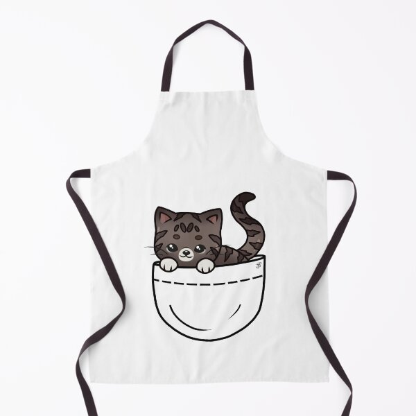 Item preview, Pocket Kitten (grey tabby) designed and sold by heysoleilart.