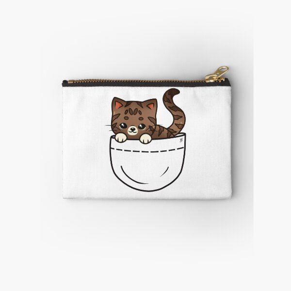 Item preview, Pocket Kitten (brown tabby) designed and sold by heysoleilart.