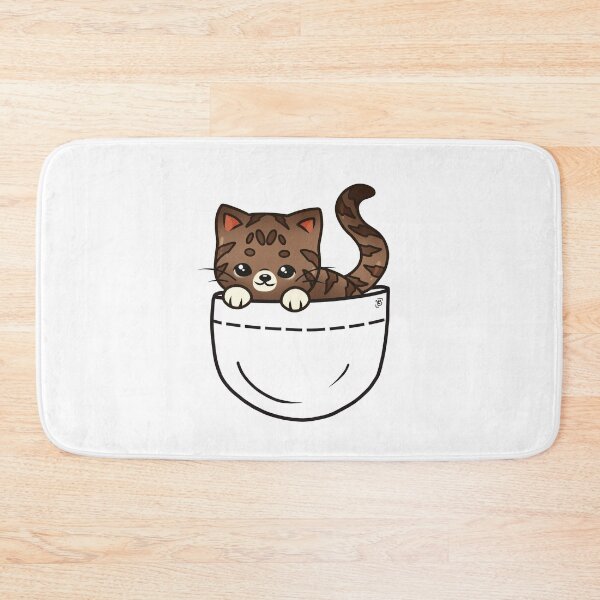 Item preview, Pocket Kitten (brown tabby) designed and sold by heysoleilart.