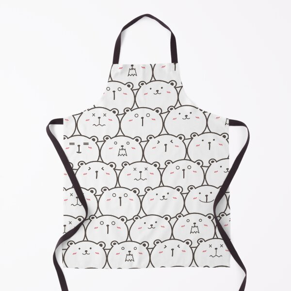 Item preview, Cute Doodle Cartoon Monochrome Teddy Bears designed and sold by Vector Scout Lab.