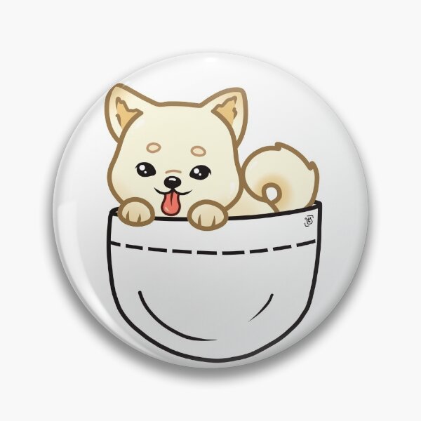 Item preview,  Pocket Shiba Inu (cream) designed and sold by heysoleilart.