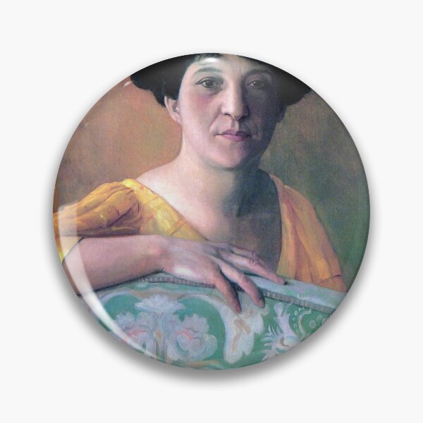 Item preview, Felix Vallotton -  Portrait de Gabrielle (new color editing) designed and sold by DejaVuStudio.