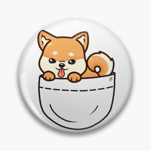Item preview, Pocket Shiba Inu  designed and sold by heysoleilart.