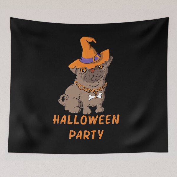 Item preview, Witch dog Halloween party designed and sold by mouad naouiri.