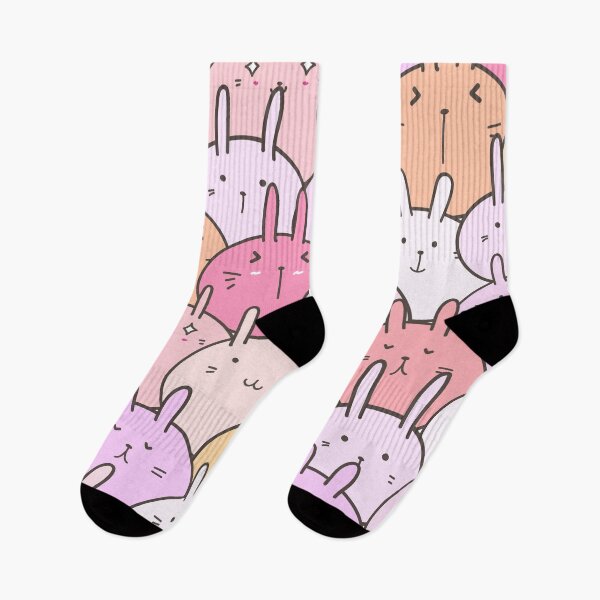 Item preview, Cute Cartoon Doodle Bunnies designed and sold by Vector Scout Lab.