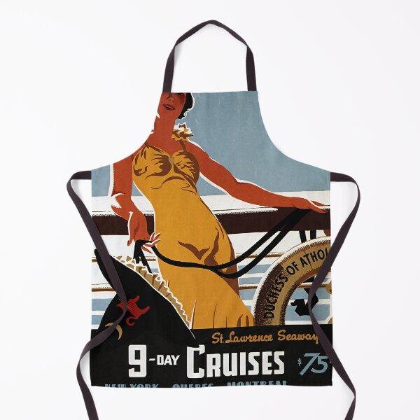 Artikelvorschau, 9 day cruises retro poster entworfen und verkauft von CorasPosters.