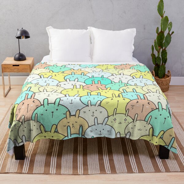 Item preview, Cute Doodle Cartoon Bunnies designed and sold by Vector Scout Lab.