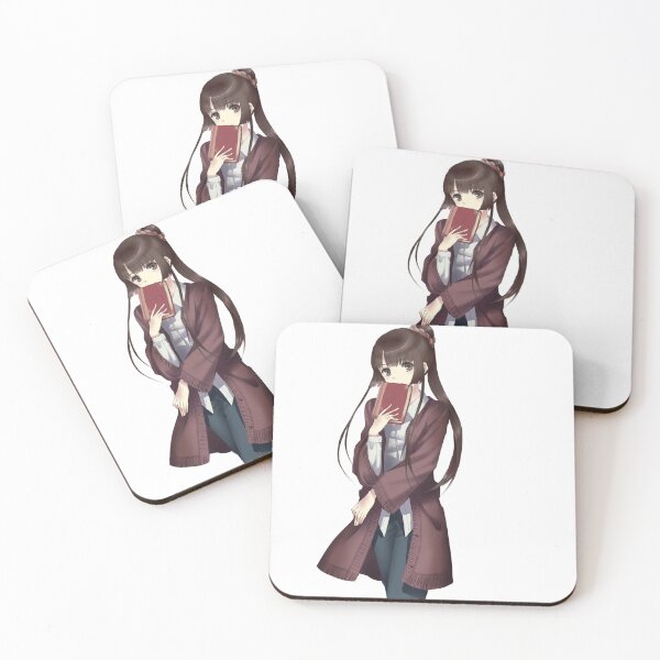 Item preview, Anime girl with book designed and sold by RaionKeiji.