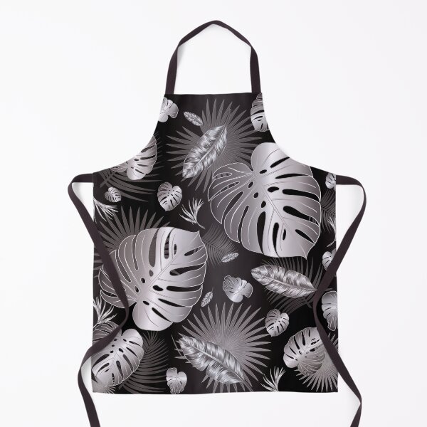 Item preview, Silver Metallic Tropical Leaves designed and sold by Nobiya.