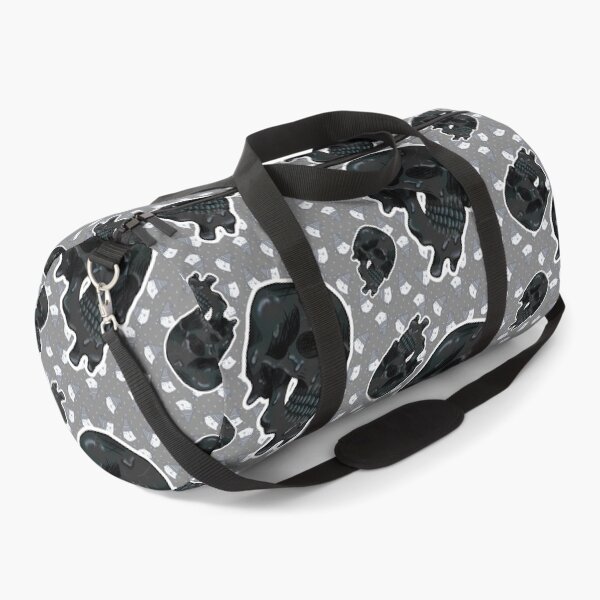 Item preview, black melting skull designed and sold by lmnopcreations.