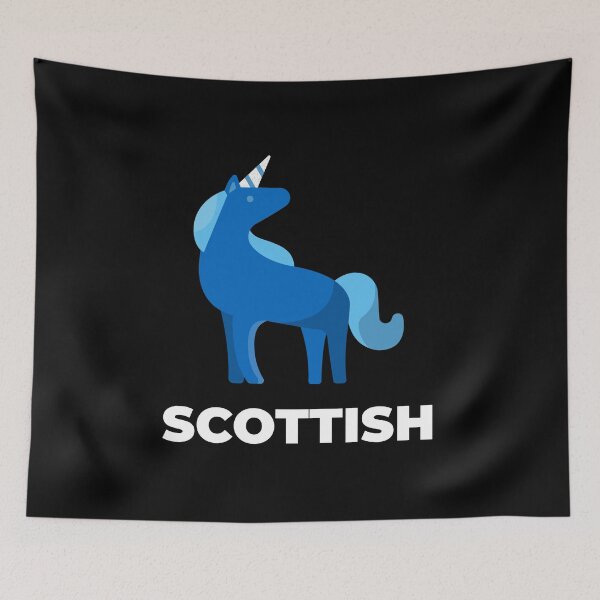 Item preview, Scottish Unicorn - Scotland designed and sold by Indy2tees.