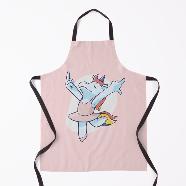 Item preview, Carefree ballet dancing unicorn designed and sold by Graphix-Space.