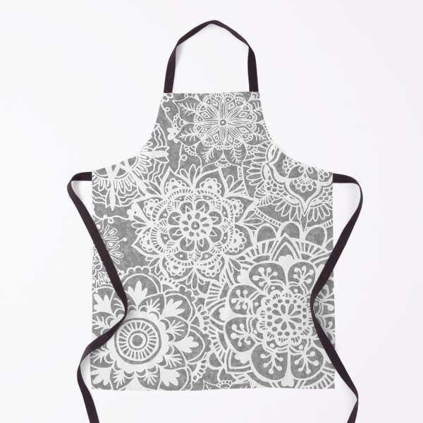 Item preview, Soft Grey Mandala Pattern designed and sold by Julie Erin Designs.