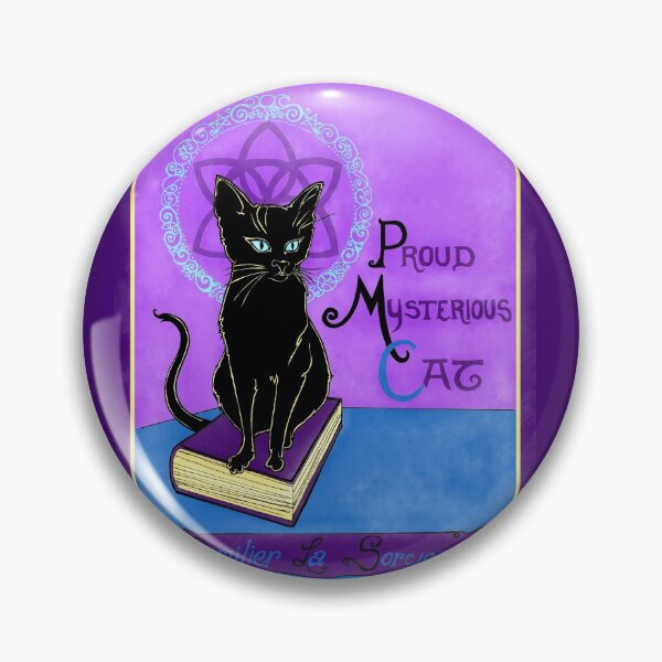 Item preview, Proud Mysterious Cat designed and sold by FlutterKatArts.