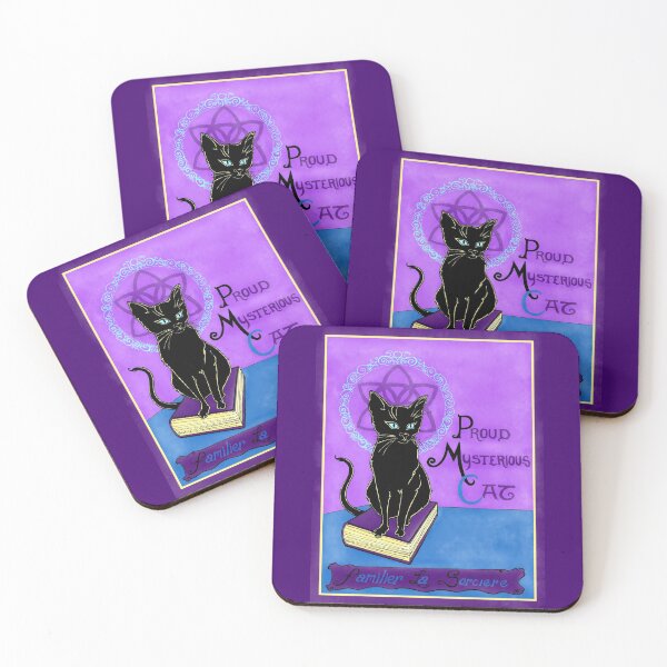 Item preview, Proud Mysterious Cat designed and sold by FlutterKatArts.