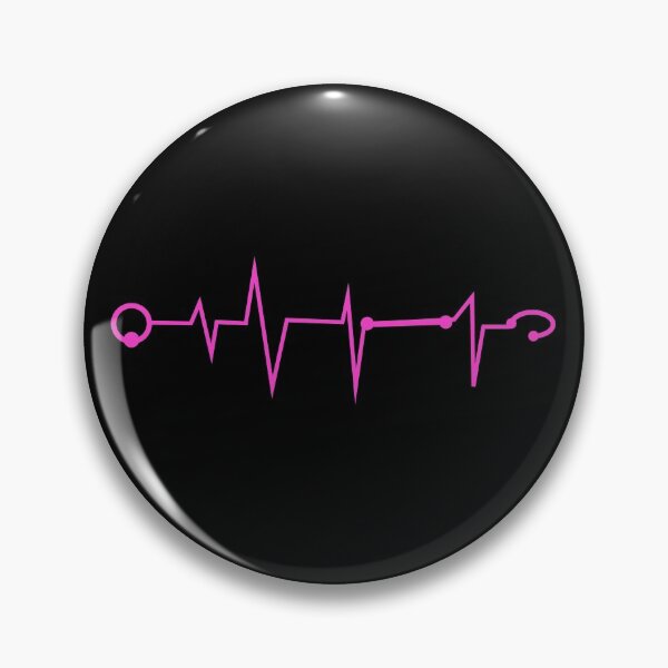 Item preview, Piercing Lover Heartbeat EKG Design Pink designed and sold by MixedBagMerch.
