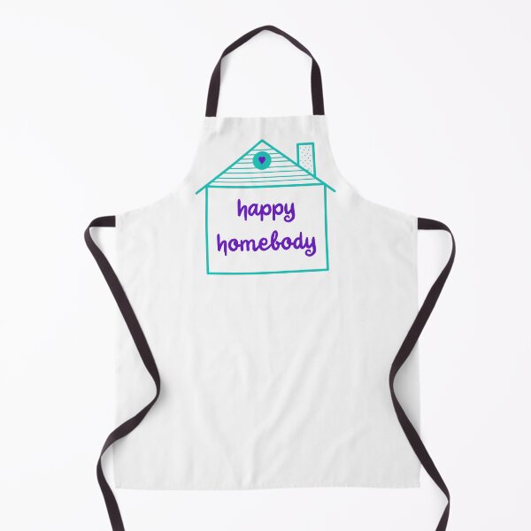 Item preview, Happy Homebody (Teal and Purple) designed and sold by Whoopsidoodle.
