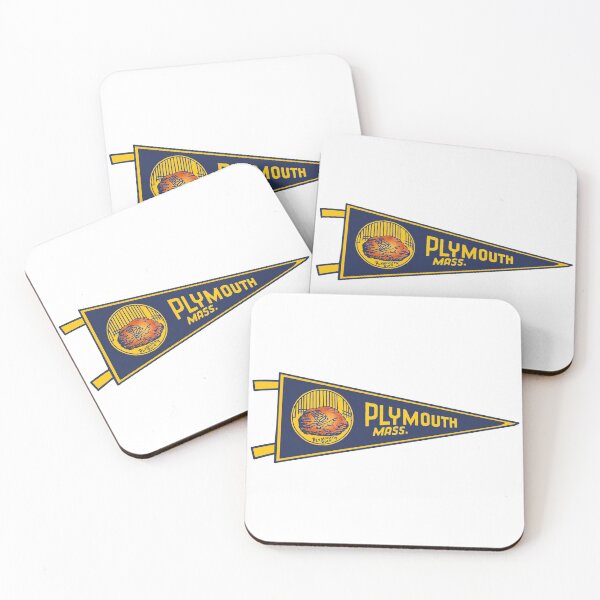 Item preview, Plymouth Massachusetts Pennant  designed and sold by Decal Mania.